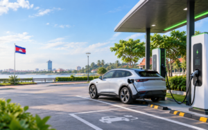 Electric Vehicle Charging Stations in Cambodia